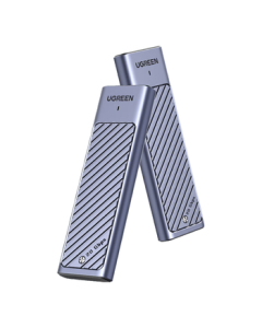 UGREEN M.2 NVMe/SATA Dual Protocol SSD Enclosure 20Gbps for Apple 17 Laptop Desktop Mobile Phone External SSD Mobile Hard Drive Case 35576