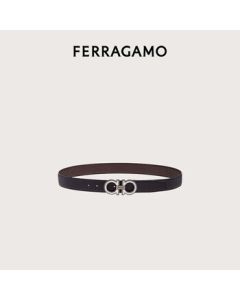 Ferragamo Men's Reversible Adjustable GANCINI Belt 0734227_C_90 Gift for Boyfriend