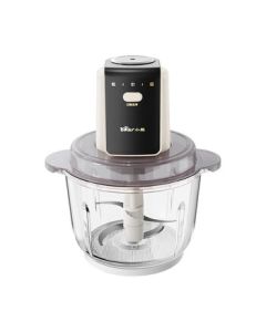 Bear Multi-functional Meat Grinder, Mincer, Chopper, Cooking Mixer for Meat Dumpling Filling and Garlic, Stainless Steel Meat Grinder 2L QSJ-E03G1