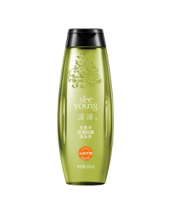 Ziyuan Soapberry Oil-Control Lightweight Shampoo for Voluminous Hair, Silicone-Free for Men & Women, 200ml