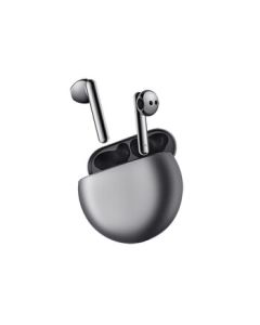 HUAWEI FreeBuds 4E True Wireless Bluetooth Earbuds, Semi-In Ear Active Noise Cancelling, Gaming Sports Music Earphones, High-Resolution Sound, Frost Silver