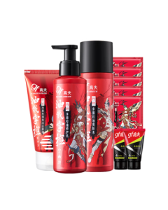 Gough Men's Skincare Set - Oil Control & Purifying Gift Box (Cleanser + Toner + Lotion) for Cleansing & Hydration, Birthday Gift for Boyfriend