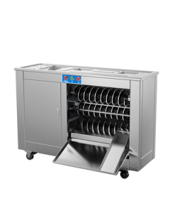 Lecon Steamer Machine, Commercial Fully Automatic Steamer Integrated Forming Machine, Full Steel Embossing Dual-Roller Steamer (Round Buns) LC-DK-MG65-2 [Multiple Styles Available]