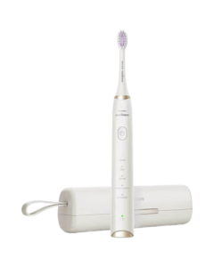 PHILIPS Electric Toothbrush - Sonic Vibration Cleaning, Whitening, Gum Care with 5 Modes, HX2491/01 Pure White