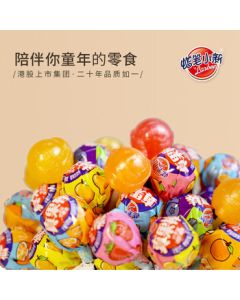 Crayon Shin-chan Real Fruit Lollipop 500g Assorted Fruit Flavors Snack Kids Birthday Gift Bulk Candy