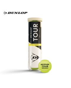 Dunlop (DUNLOP) Training & Competition Tennis Balls TOUR BRILLIANC 4-Pack 601621