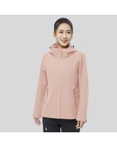 SCALER Outdoor Two-Layer Windproof and Rainproof Hiking Jacket F2605341 L [Women's] Vitality Pink