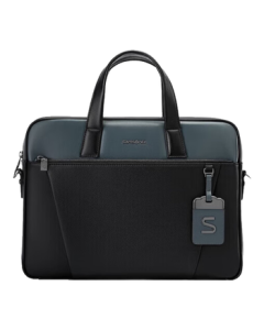Samsonite Men's Briefcase 13.3-inch Laptop Bag Casual Commuter Genuine Leather Office Bag Birthday Gift TM0