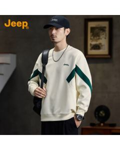 JEEP 2025 Fall Collection Trendy Men's Casual Hoodie - Comfortable Round Neck Pullover, Versatile and Stylish