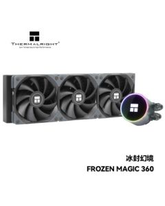 Thermalright Frozen Magic 360 ARGB All-in-One Liquid CPU Cooler with C12 Fans, Multi-Platform Support, FM360