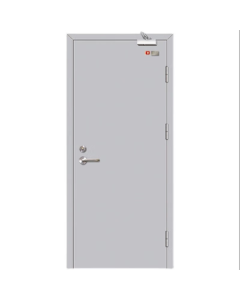 Window Anbai Steel Moisture-Proof Door Unit for Shopping Malls with Door Closer 960*2000mm