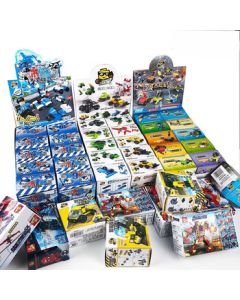 Floral Bunny Children's Assembly Small Block Building Toy Kindergarten Toy Small Gift (10 Boxes Minimum Order)