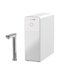 Joyoung Heater Water Purifier with Strontium, 1000G High Flow Rate 2.5L/min Instant Hot Water, Under Sink Reverse Osmosis Drinking System, Strontium Spring Mineral Water R3P