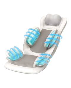 PHILIPS Massage Mat 5703B - Full Body Multi-Functional Automatic Massage Cushion with Heat Therapy for Neck, Waist, and Back, Ideal Birthday Gift for Parents, Elders, and Leaders