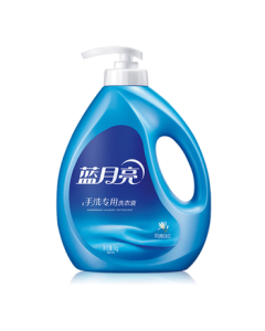 Blue Moon Hand Wash Laundry Detergent, Fresh White Orchid Scent, 1kg/Bottle, Suitable for Underwear, Easy Rinse, Cleans and Removes Stains