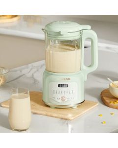 Joyoung Soymilk Maker 1.2L Small Household Blender Food Processor Multi-functional Juicer Rice Paste Baby Food Maker One-touch Cleaning DJ12X-D138 Jade Hairpin Green