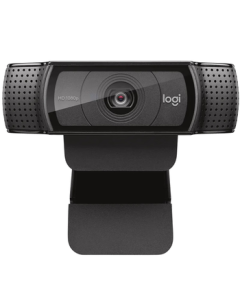 Logitech C920e Business-Grade HD Webcam - Sleek Design for Streamers, Laptops, Online Classes, Live Streaming with Built-in Mic, Black [Group Order Discount]