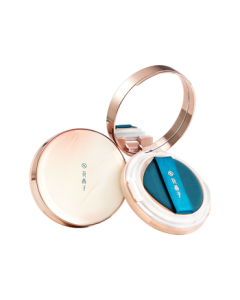 Florasis [National Day Carnival] Small Pink Case Cushion Compact, Oil-Control N30, Long-Lasting Coverage, Lightweight & Breathable, Perfect for Travel