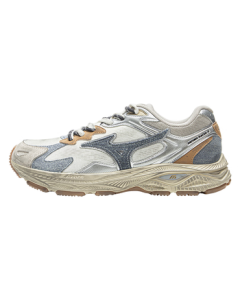 MIZUNO Unisex Running Casual Shoes Cushioned Breathable Mesh RACER S 1.0 01/Denim 42