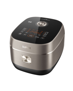 SUPOR Rice Cooker with 0 Coating, IH Heating, 4L Large Capacity (3-4 People), Stainless Steel Multi-functional Smart Rice Cooker for Steaming, Cooking, Stewing, and Soup Making - SF40HC2984