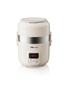 Bear DFH-B20J1 Electric Lunch Box Large 1L Inner Pot (Unit: Piece) White