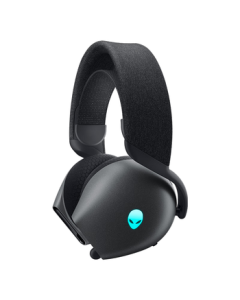 Alienware AW720H Wireless Gaming Headset - Over-Ear Dual-Mode Connectivity, Intelligent Noise Cancellation, Dolby Atmos Gaming Headphones - Black