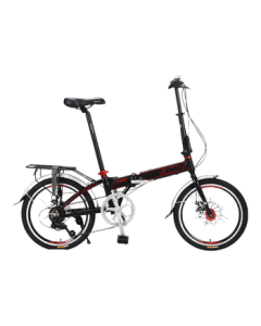 Bond Fujita 20-inch Shimano 7-Speed Dual Disc Brake Folding Bicycle Mini Student Kids Men Women Bike
