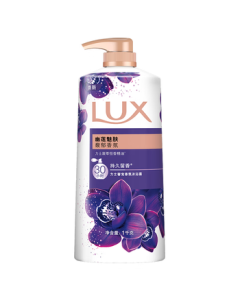 LUX Ylang-Ylang Shower Gel 1000g - Enchanting Lotus & Velvet Skin with Fragrant Essential Oil, Long-Lasting Scent