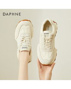 Daphne Women's Casual Shoes Platform Sneakers Fashion Dad Shoes 4023404124 Beige Size 39