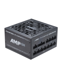 PHANTEKS AMP GH White Gold 1200W Black Fully Modular Power Supply (ATX3.1/PCI-E5.1/Braided Cables/Cable Combs/100% Japanese Capacitors/5090)