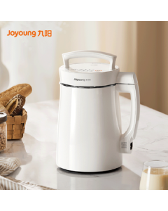 Joyoung 1.3L Soy Milk Maker with Noise Reduction, 304 Stainless Steel, 3-4 Person Capacity, Multi-Function Automatic Blender & Juicer, Model D08EC