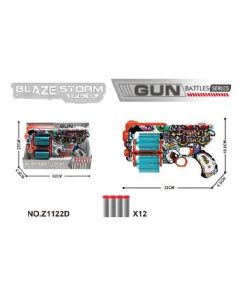 Soft Bullet Gun UV Stamp Manual Launcher