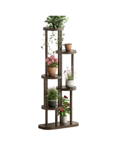 Anerya Plant Stand, Balcony Shelf, Living Room Floor Plant Display Rack for Pothos, Potted Plants, and Succulent Flower Pots