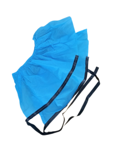 Ruizhengde Anti-Static Shoe Covers, Disposable Dust-Free Shoe Covers for Electronic Factory Workshops, Blue, 100 Pieces/Pack