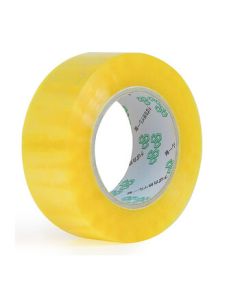 Mingwu Transparent Tape Large Roll Express Sealing Tape Paper Carton Sealing Tape 55*100 Units/Roll