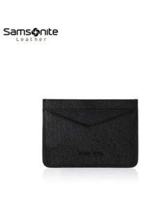 Samsonite Men's Cardholder Business Coin and ID Wallet TK6*09012 Black