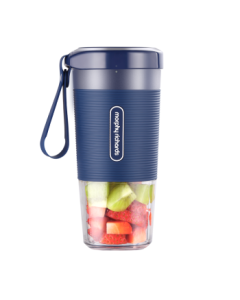 Morphyrichards Juicer for Fresh Juicing, Portable Juicer Cup with Magnetic Charging, Large Battery Capacity Mini Wireless Blender, Lightweight Travel Blender Cup MR9600 Blue