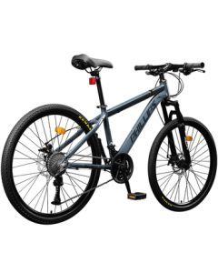 Philip Bicycle Adult Mountain Bike with Gears and Shock Absorption, Road Bike for Men and Women, Student Off-Road Bicycle