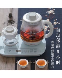 Bear 0.8L Steam Spray Tea Maker, Health Kettle, 304 Stainless Steel Water Boiler, Tea Set for Dark Tea ZCQ-A08E1