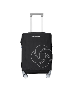 Samsonite Luggage Cover Protective Case Suitcase Cover Travel Bag Cover Foldable Black Medium HC1
