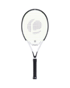 Decathlon Tennis Racket for Women & Men, Carbon Composite, University PE Class, Black & White [Grip Size 1] 4103413