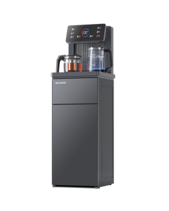 Meiling Tea Bar Machine, Household Multi-function Remote Control Large Screen Vertical Bottom-mounted One-touch Temperature Selection Self-filling Water Dispenser, Warm Model MY-C575