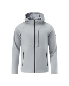 Mizuno (MIZUNO) ESSENTIAL Series Men's Business Casual Knitted Softshell Jacket 98/Galaxy Gray L