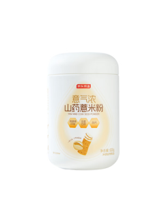 Jingdong Homemade Yam, Barley, and Foxnut Powder with Prebiotics - Nutritious Breakfast Meal Replacement for Stomach Health (600g)