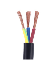 Jiayan RVV 3*2.5mm² National Standard Flame Retardant Three-Core Power Cable Multi-Strand Copper Soft Sheathed Wire 1 Meter