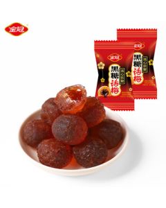Golden Crown Black Sugar Plum-Filled Soft Candy 468g Bursting Plum Candy QQ Candy Wedding Candy Fruit Candy Tangerine Peel Candy