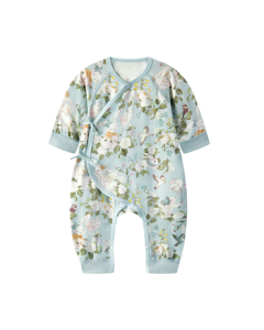 babycare Camellia Onesie Baby Autumn Outfit Newborn Romper Infant Clothing Spring/Fall Havyi Camellia Blue 66