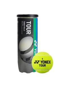 YONEX Tennis Competition Training High Elasticity Durable Pressure Ball 3-Pack TBTR3 Yellow