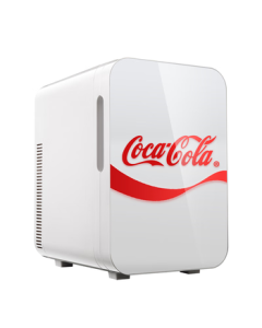 Coca-Cola 20L Car Refrigerator Mini Fridge for Dorm Office Portable Cooling and Heating Compact Fridge