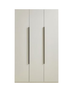 Lin's Home Simple Wardrobe for Bedroom, Small Space Two-Door Closet OI1D [Light Gray] OI4D-A Three-Door Wardrobe